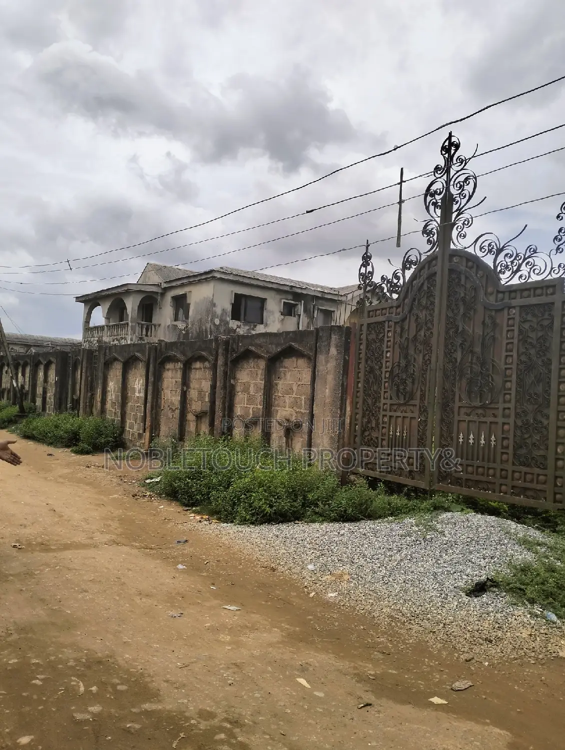 Dry Table Land Off the Major Road at Ijegun Ikotun