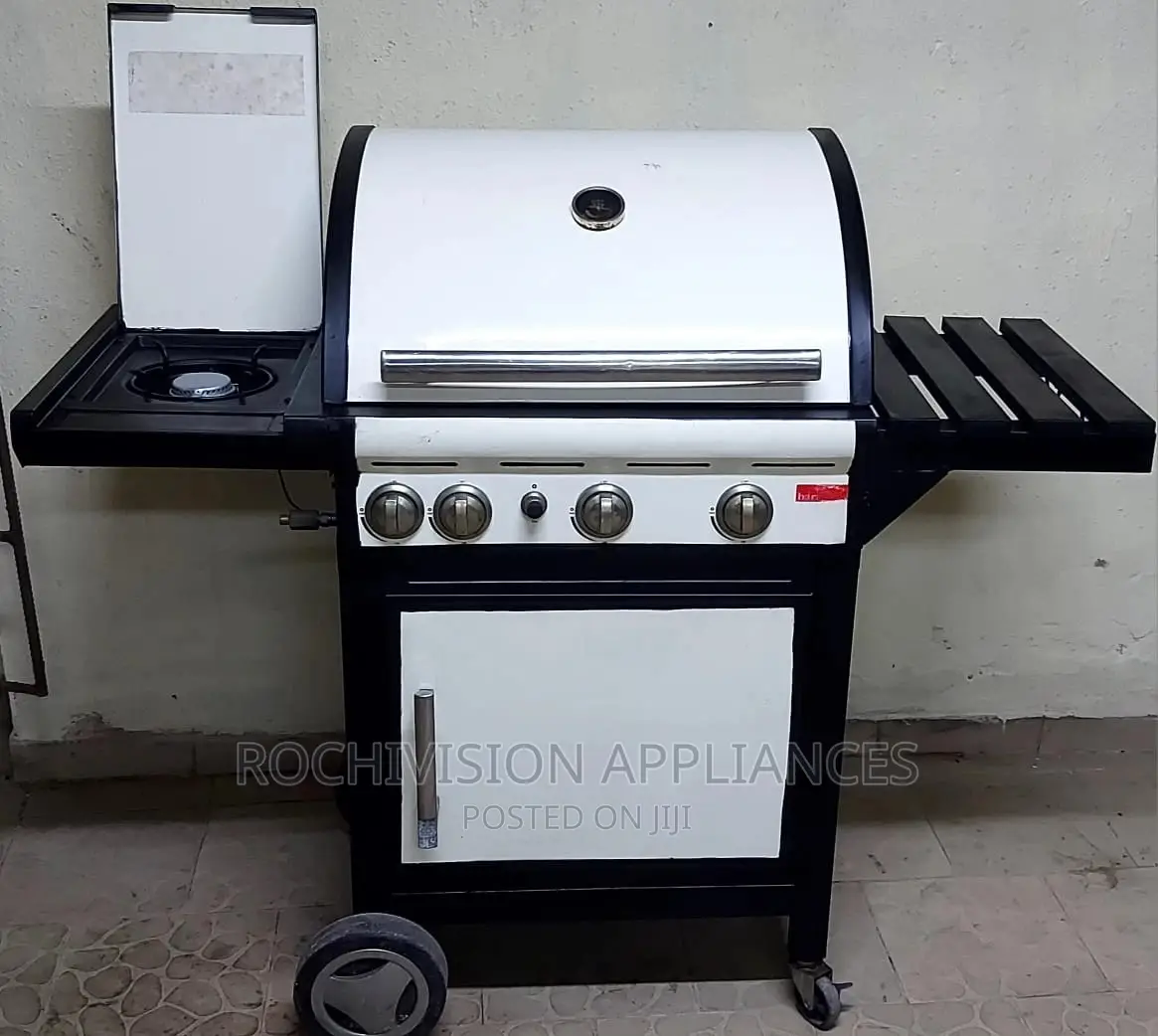 Barbecue Grill Side Stove Barbecue Gas Charcoal Grill BBQ