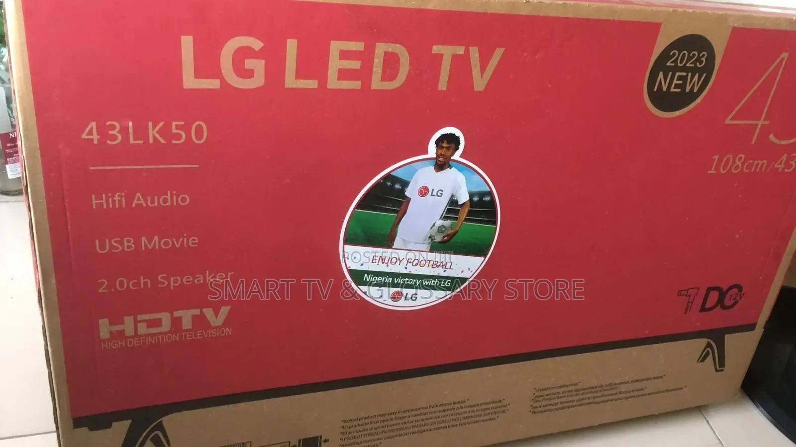 LG 43inches Auxiliary Audio TV