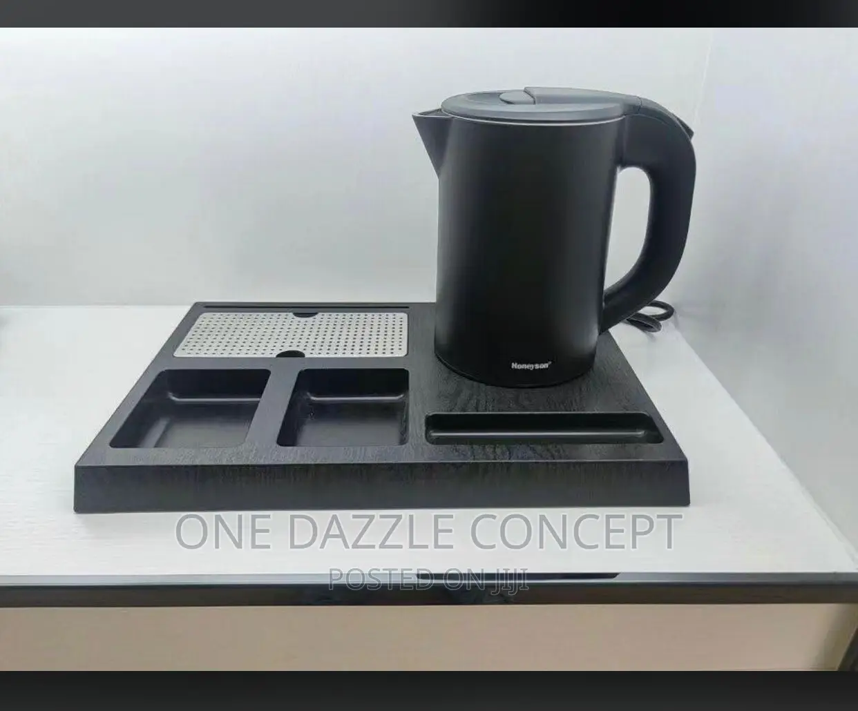 Electric Kettle Tray Set /Hotel Room / Home