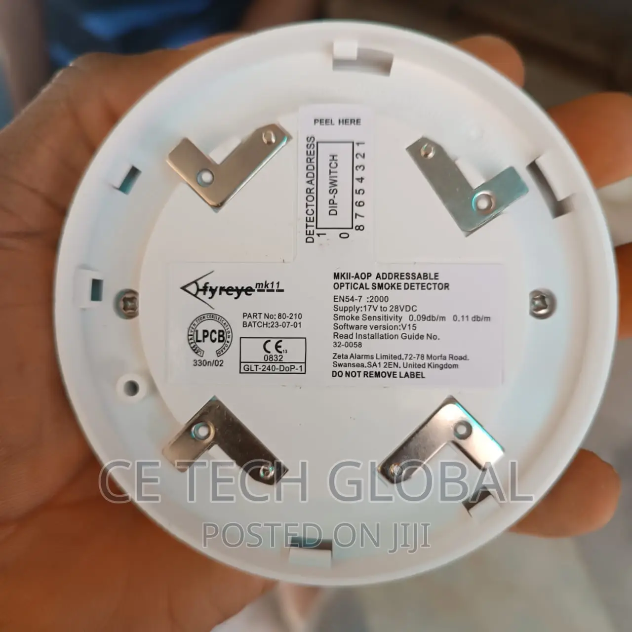 Zeta Addressable Smoke Detector Mkll