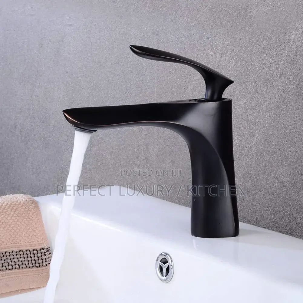 Matte Black Basin Mixer Faucet