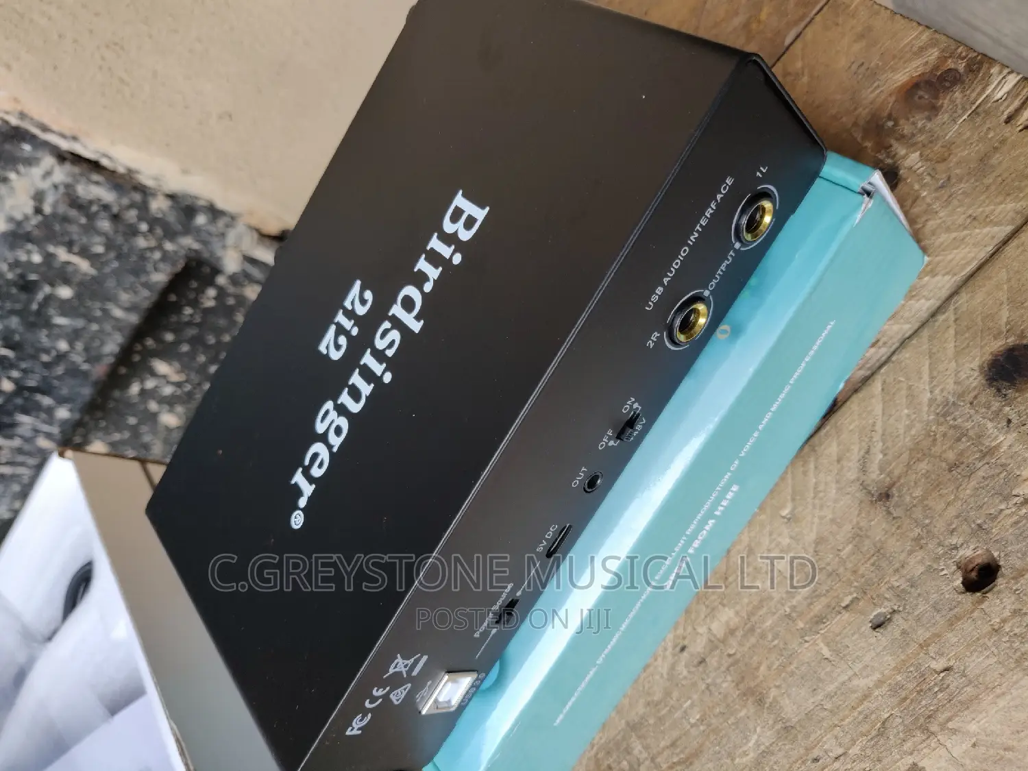 Sound Card Birdsinger 2i2.