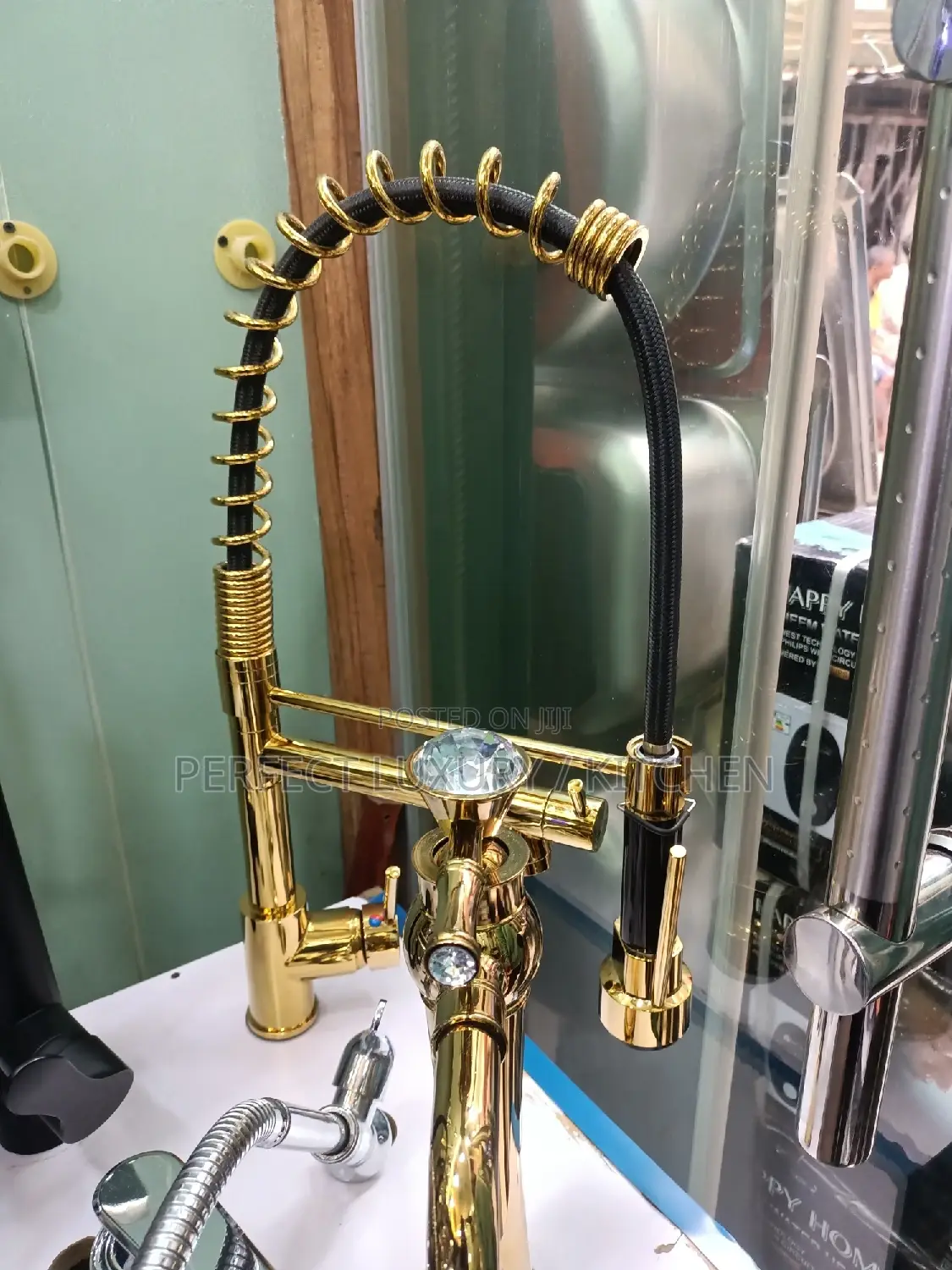 Gold Kitchen Sink Faucet