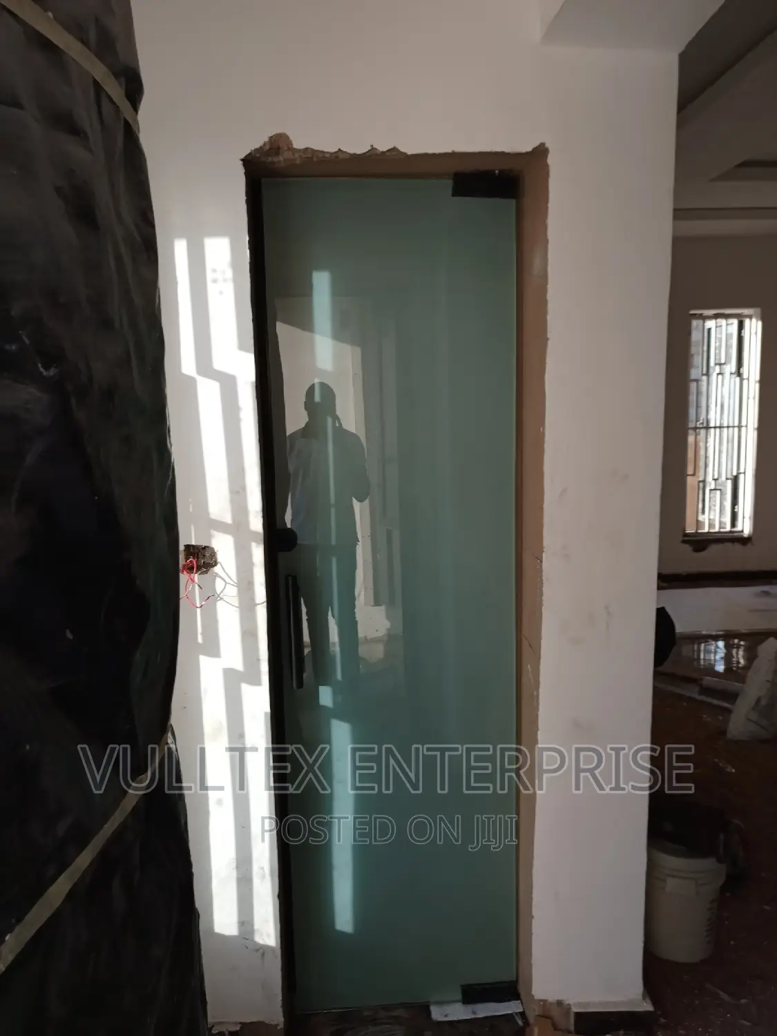 Glass Bathroom Door