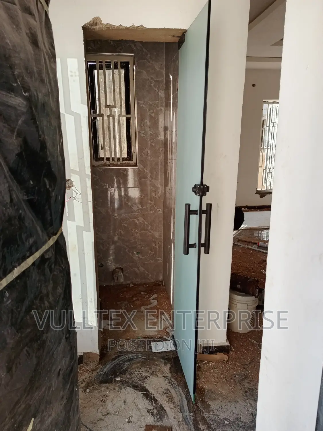 Glass Bathroom Door