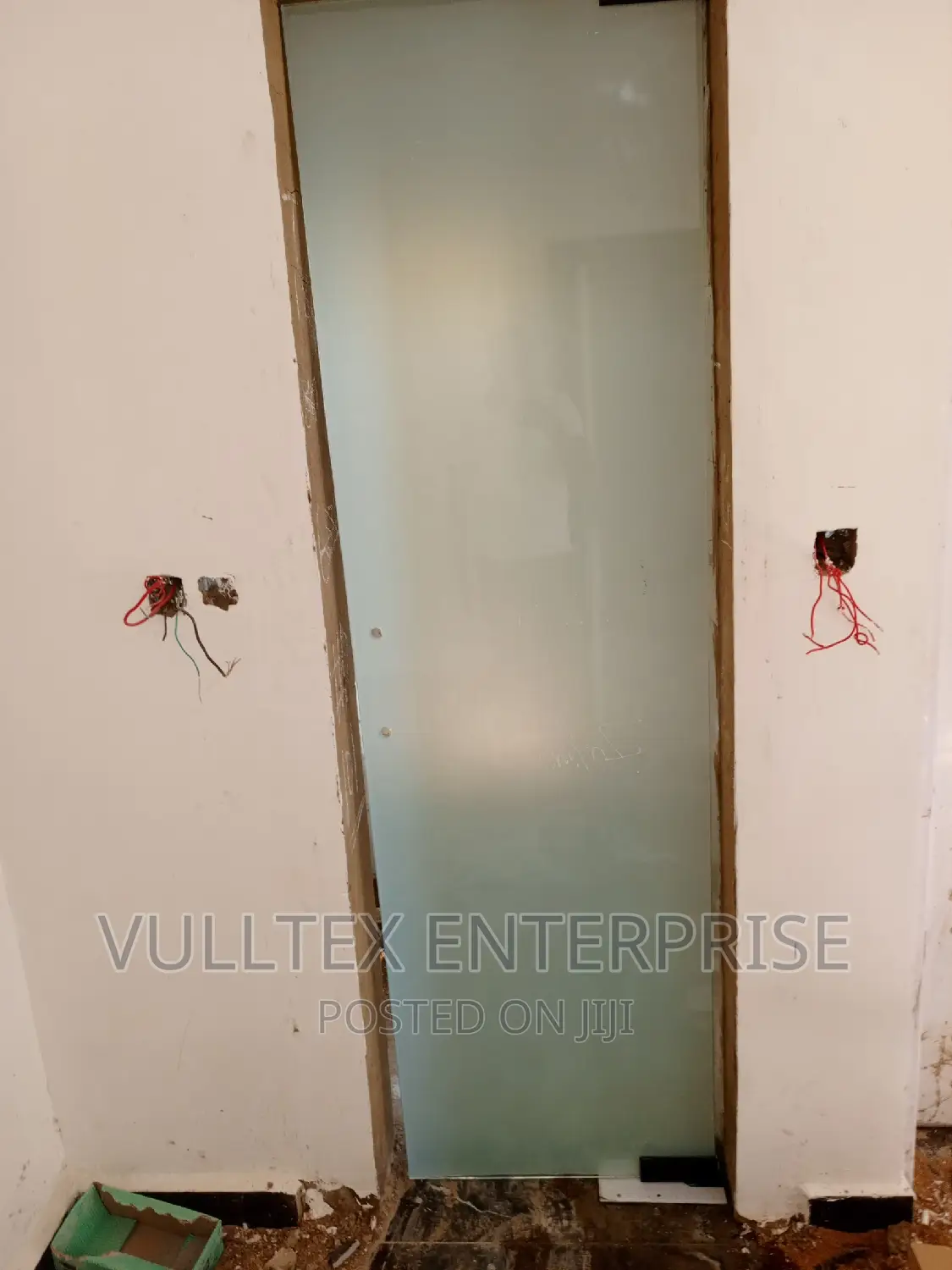 Glass Bathroom Door