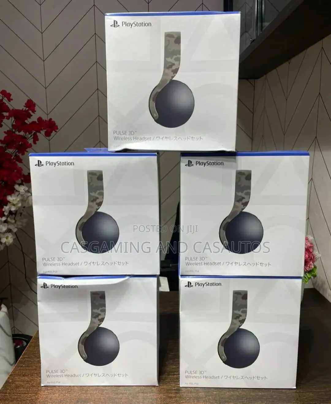 Playstation5 Pulse 3D Headset (Camo Customised)