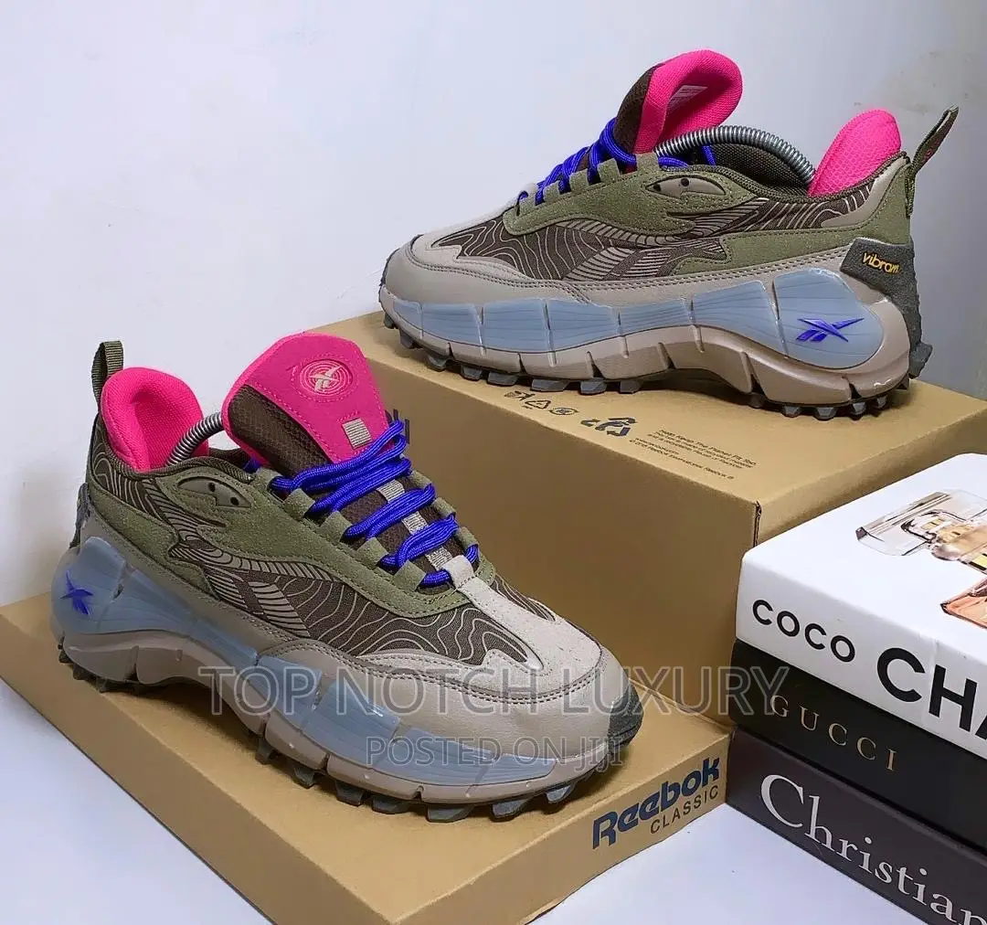 *Original New_ Reebok Zig Kinetica 2.5 Edge Vibram Sneakers