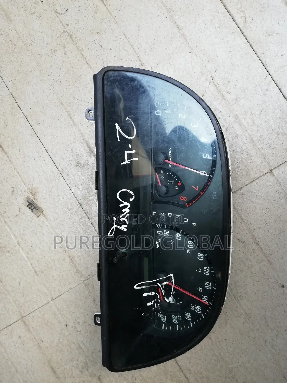 Camry Big Daddy Speed Cluster
