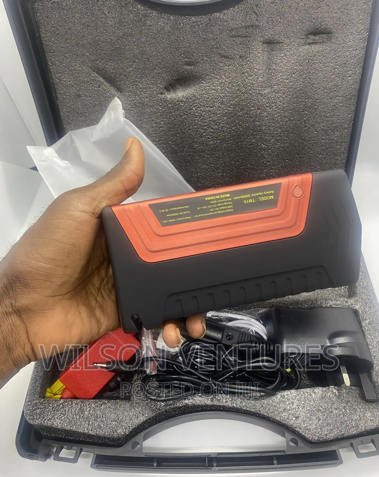 Universal Car Jump Starter Power Bank