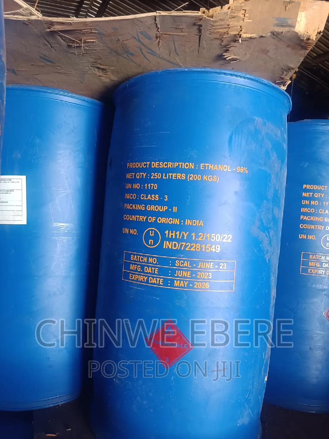 Ethanol Ethyl Alcohol 96%