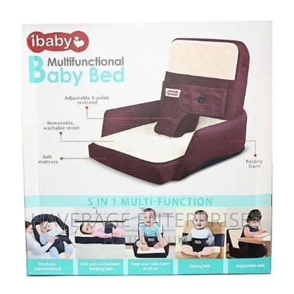 Ibaby 5 in 1 Multi Functional Bed for Babies