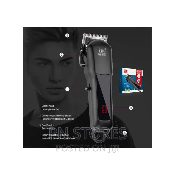 Kiki Professional Rechargeable Digital Clipper
