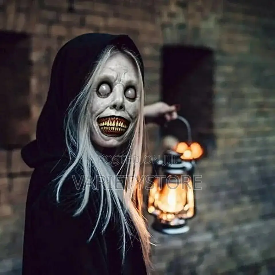 Halloween Mask Scary Smiling Demon Mask
