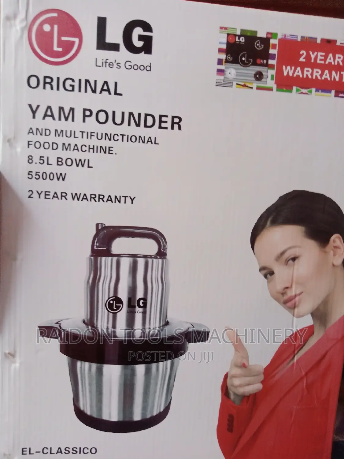 YAM POUNDER and Multifunctional Machine