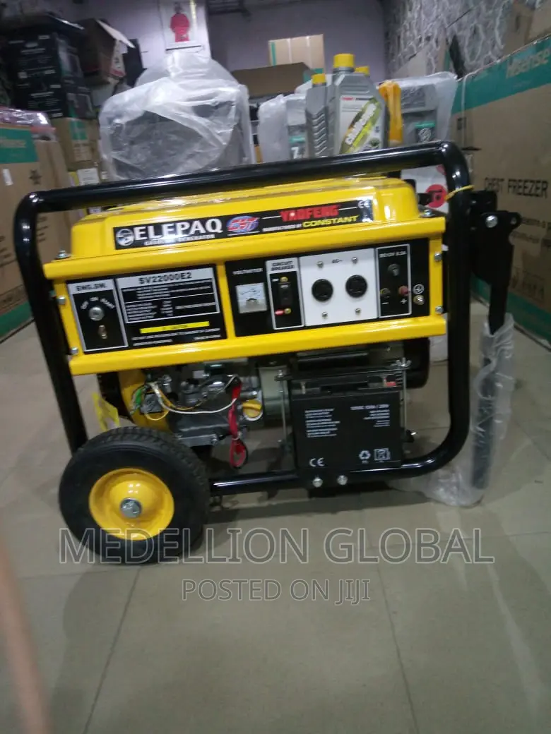 Original Elepaq 6.5kva Generator(Original Constant)
