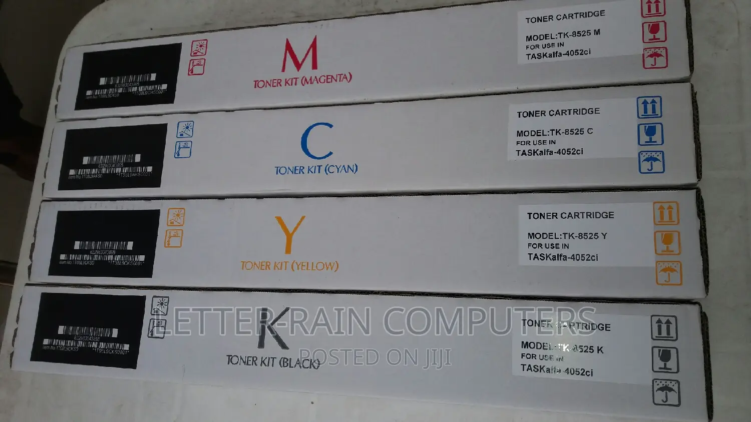 Genuine Tk-8525 Color Toner Catridges