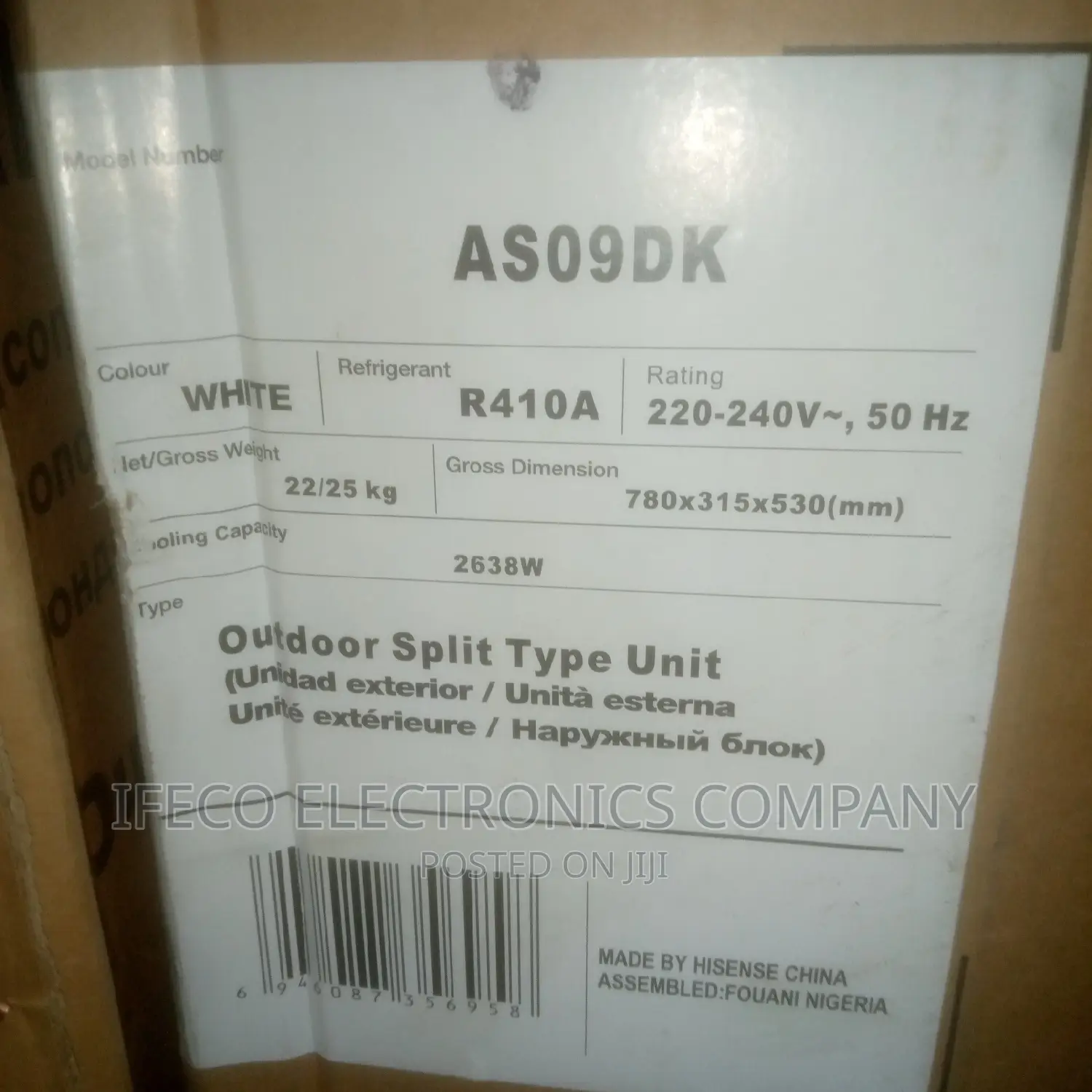 55 Inches Hisense Television