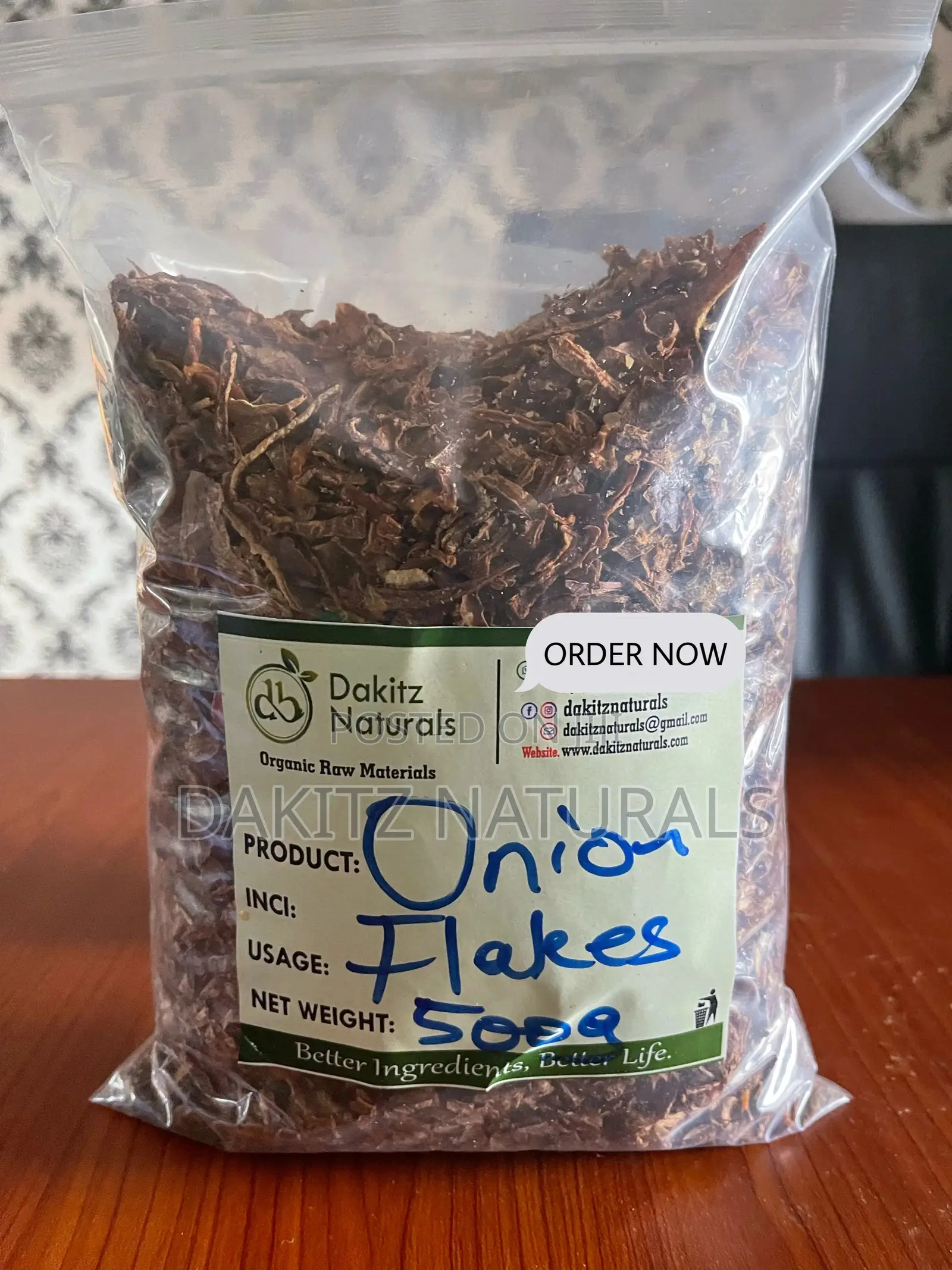 Purple Onion Flakes 500g
