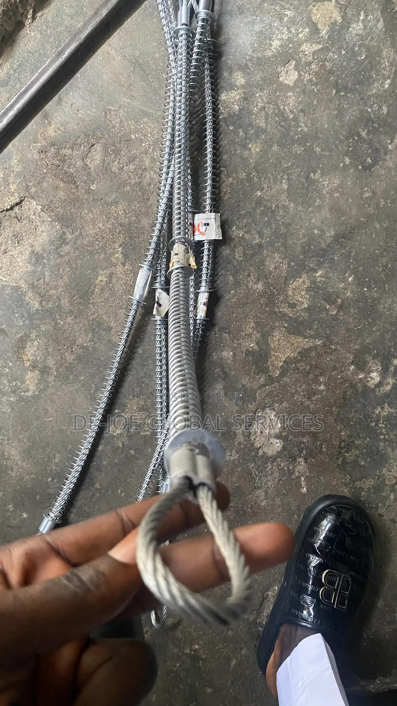 Whip Check and Safety Cables