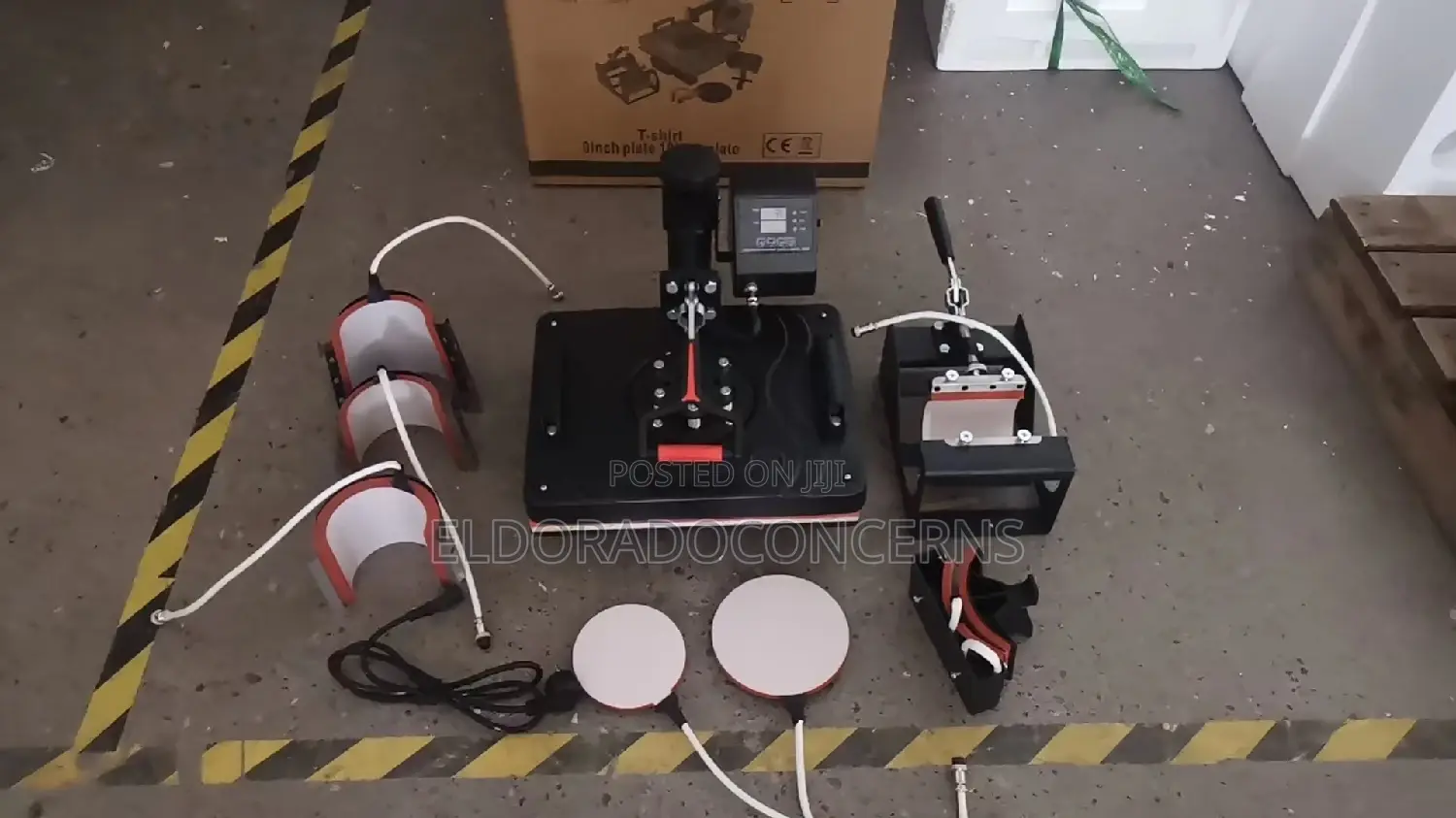 Low Energy Quality Brand New 8in 1 Comboheat Press Machine