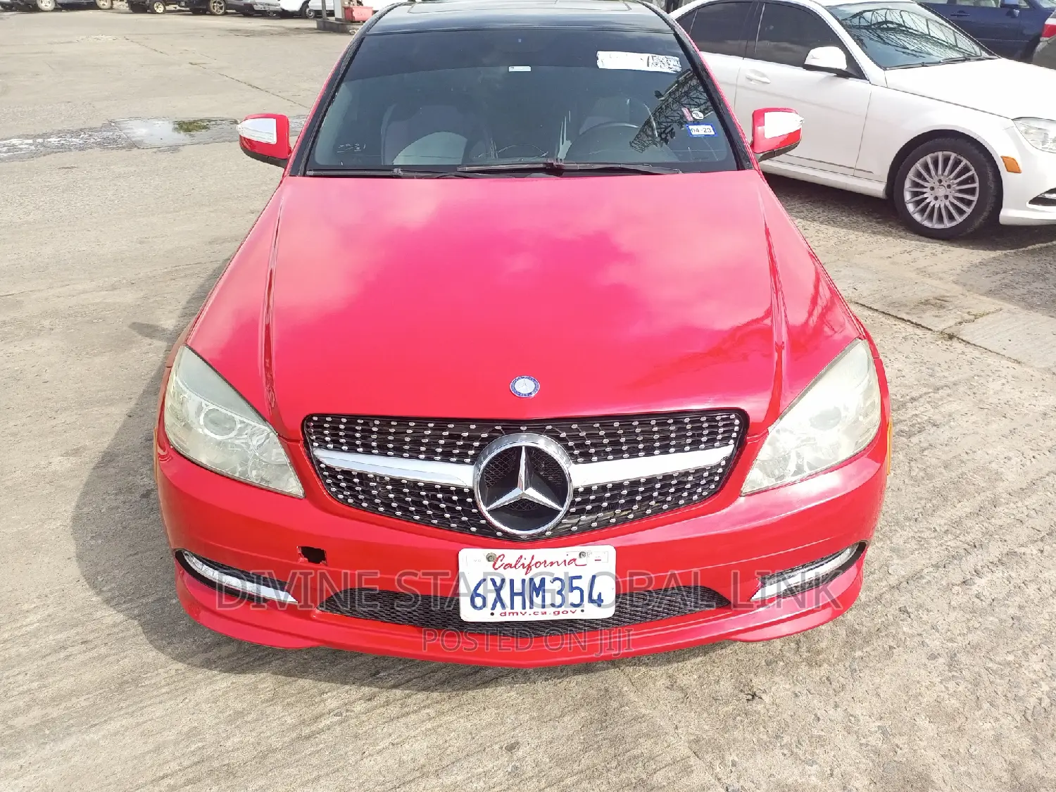Mercedes-Benz C300 2011 Red