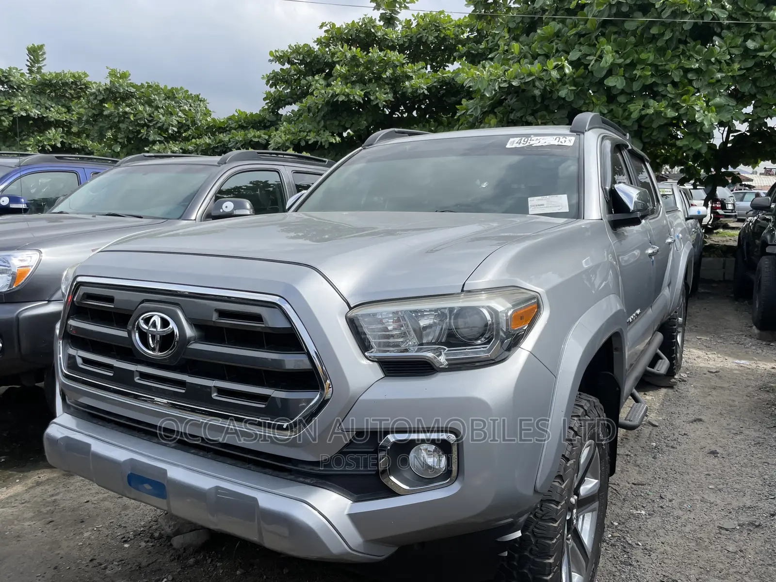 Toyota Tacoma 4dr Double Cab 2016 Silver