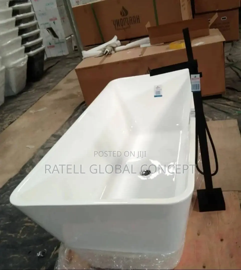 England Standard Freestanding Luxury Bathtub  Complete Set