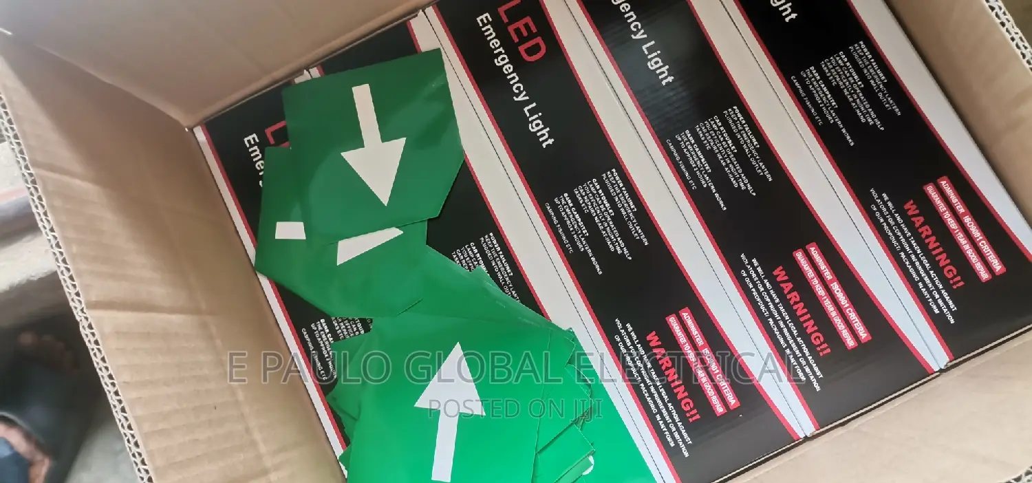 8wats Emergency Light White