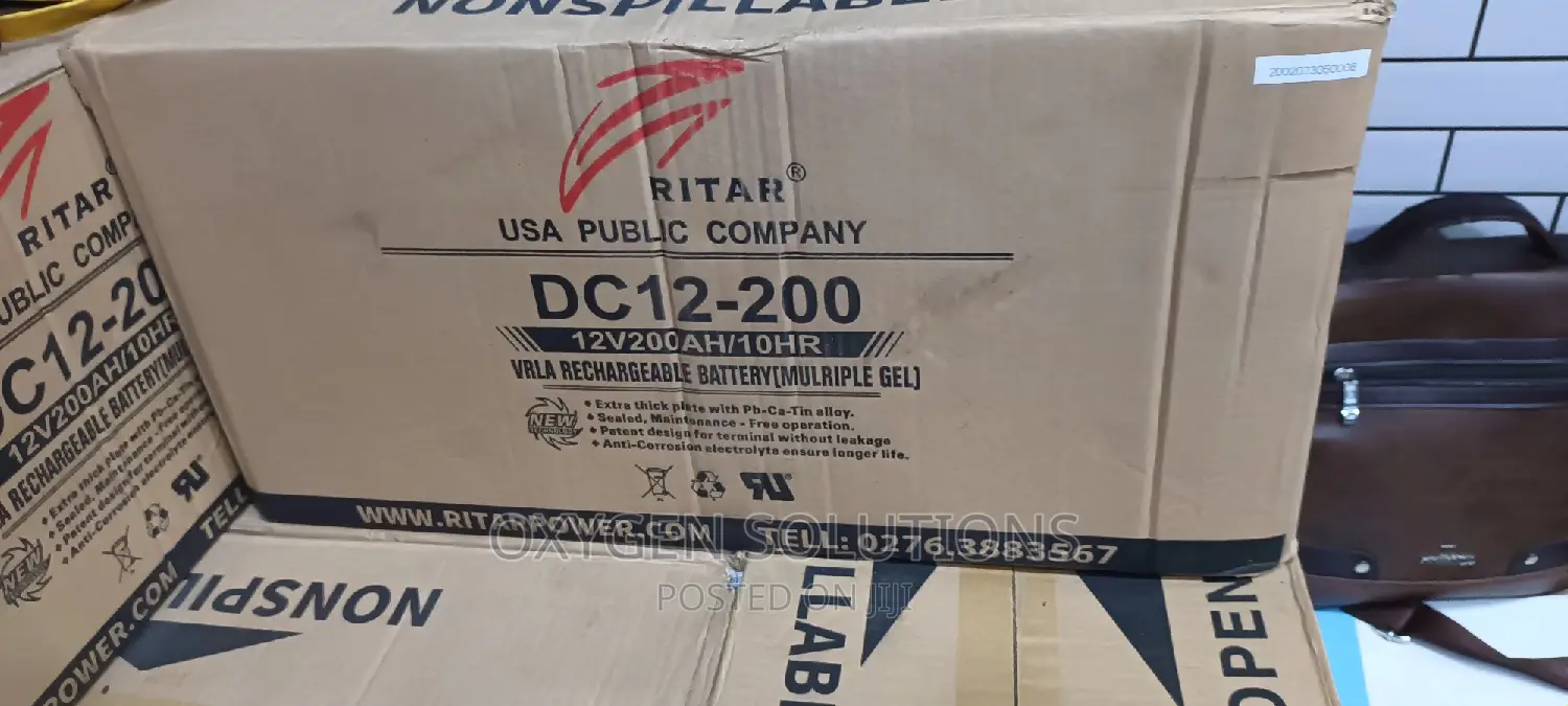 200ah 12v Ritar Battery