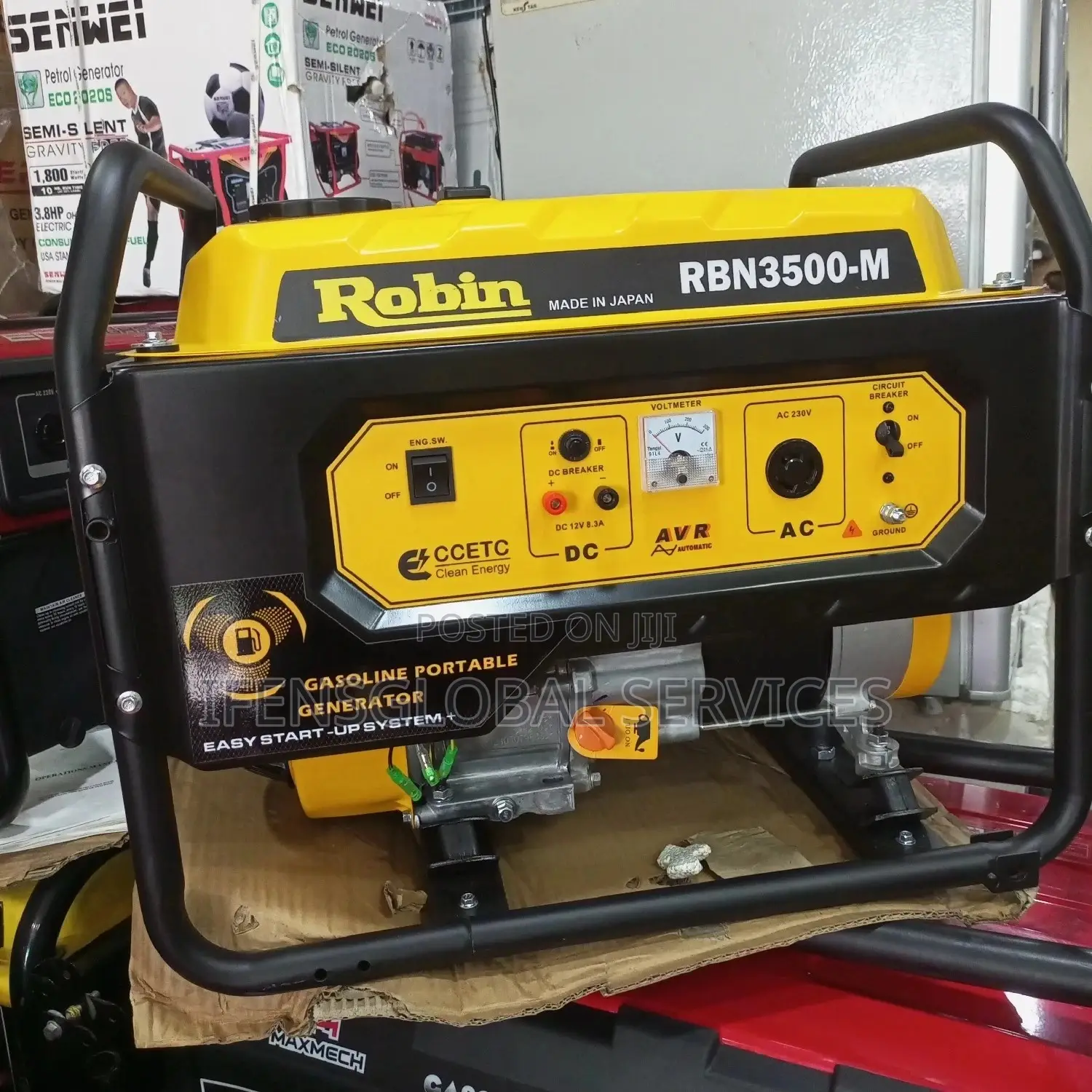 3.5kva Robin Gasoline Generator