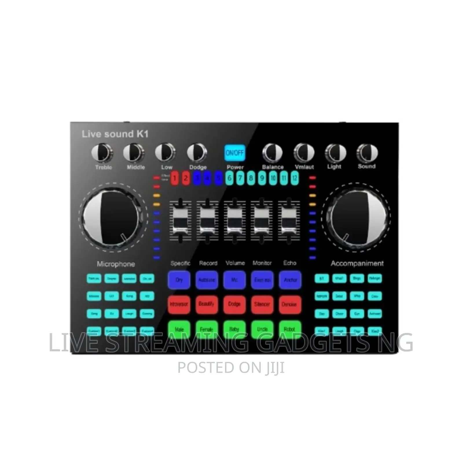 Live Streaming Soundcard Clear Quality