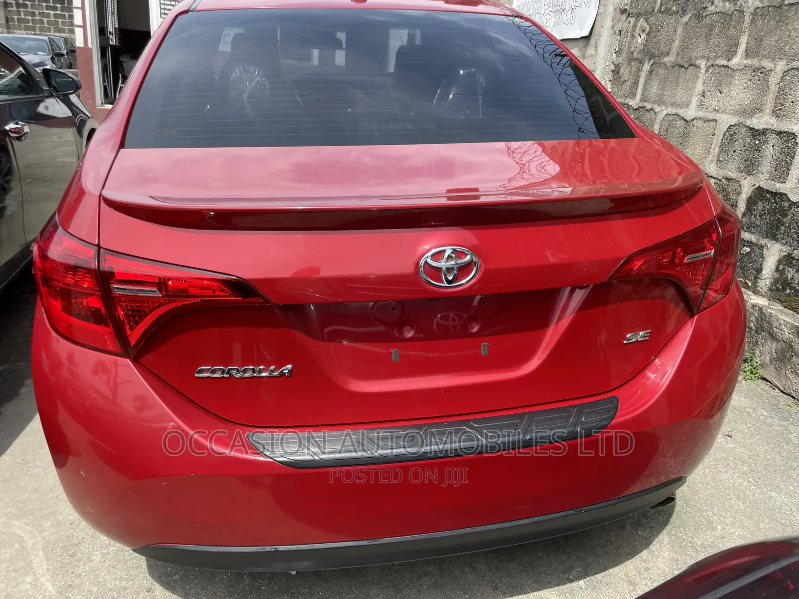 Toyota Corolla 2017 Red