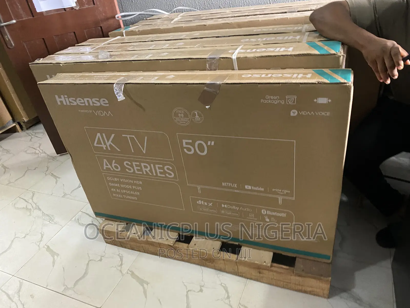 Smart Hisense 50 Inches TV A6 Series(50A6K)