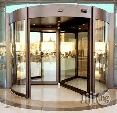 Tesotech Automatic Revolving Door Operator Installation