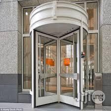 Tesotech Automatic Revolving Door Operator Installation