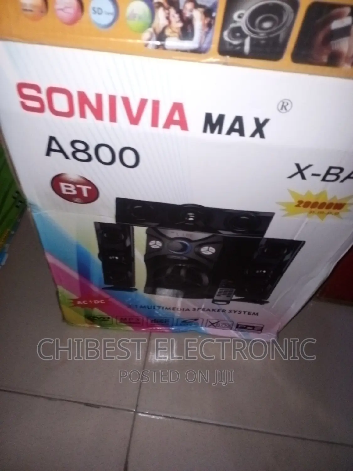 Sonivia Home Theater With X_bass