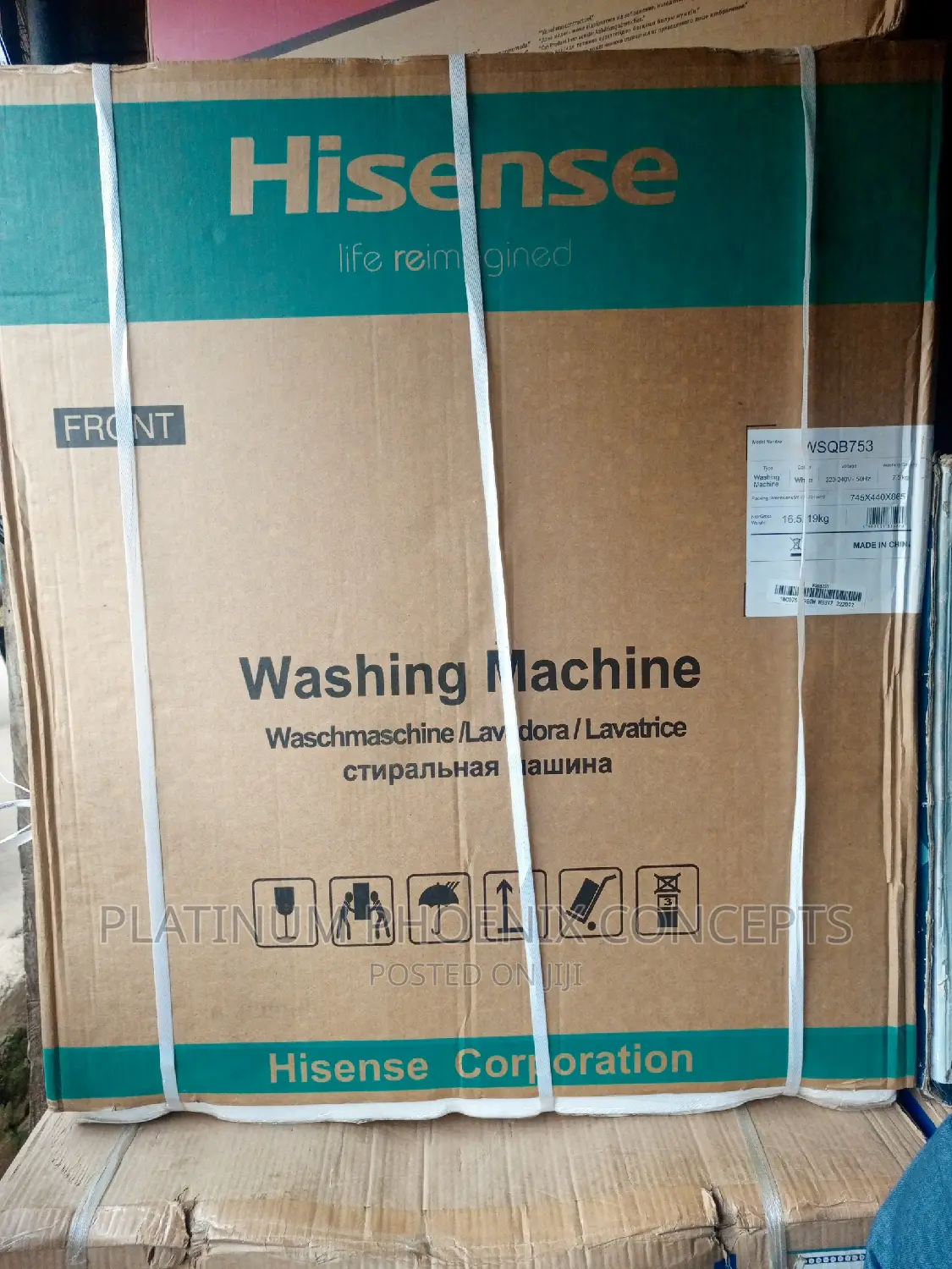 7.5kg Hisesnse Washing Machine