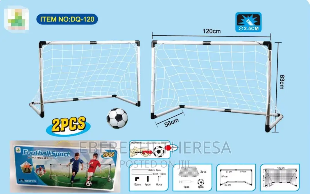 92cm/120cm 2pcs Football Sports Net
