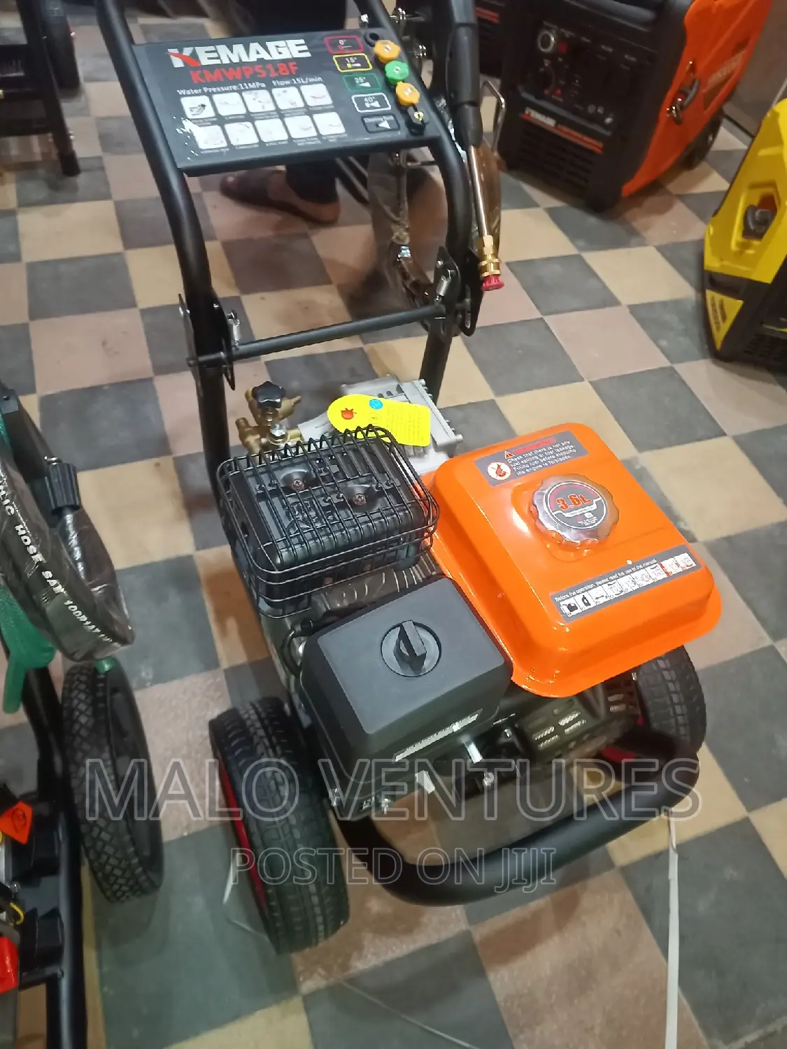 7hp Kemage Original Pressure Wash