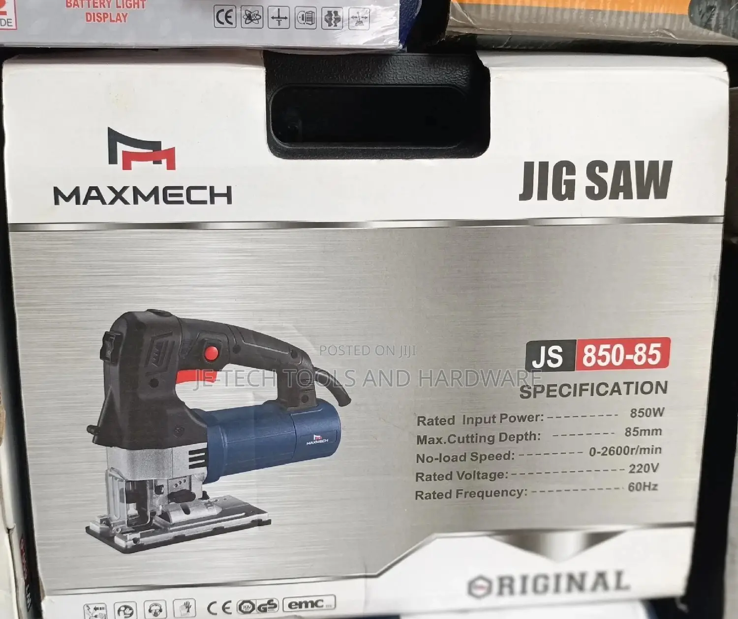 Maxmech Jig Saw Js850-85