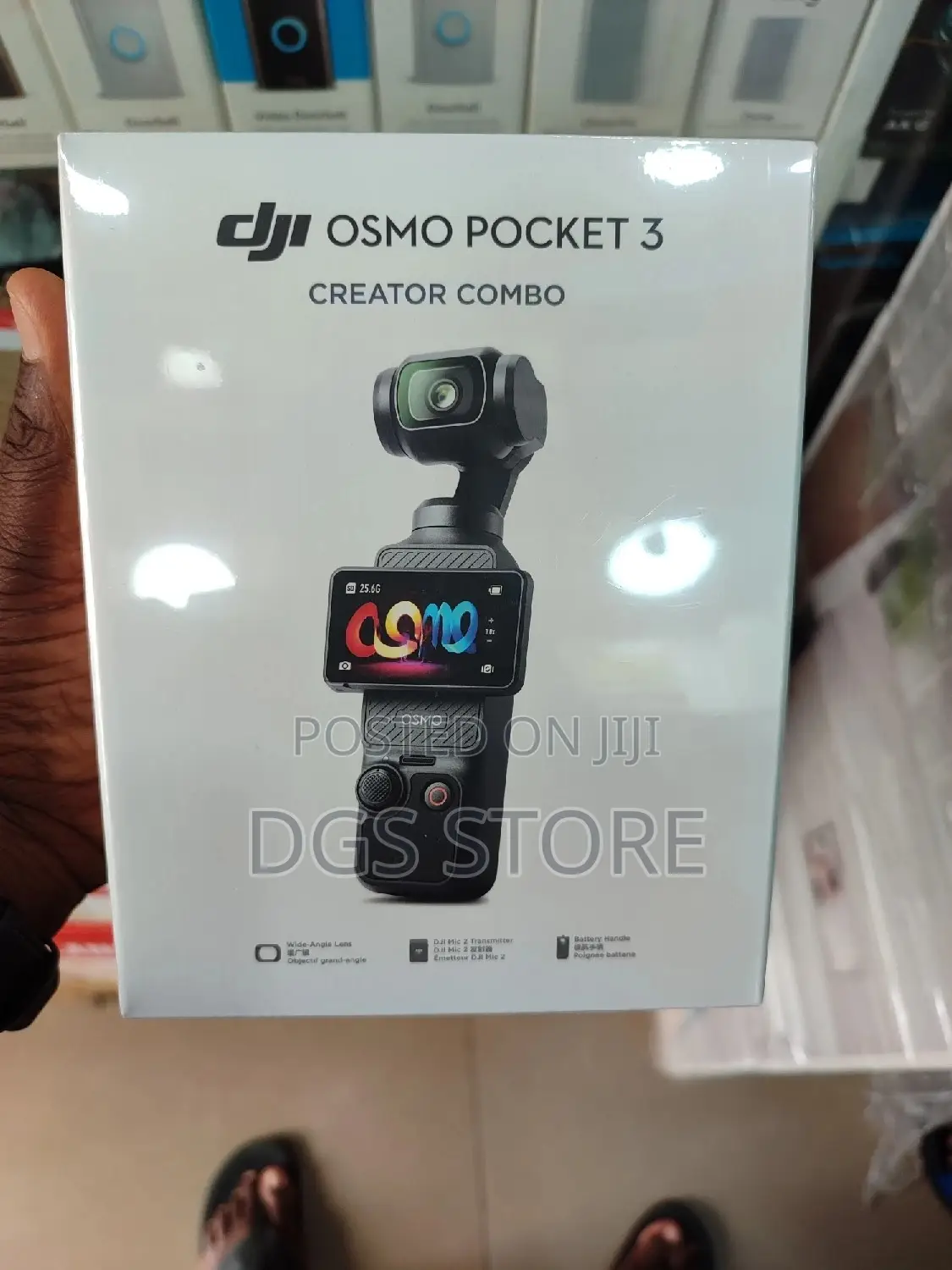 Dji Osmo Pocket 3 Creator Combo Stabilization