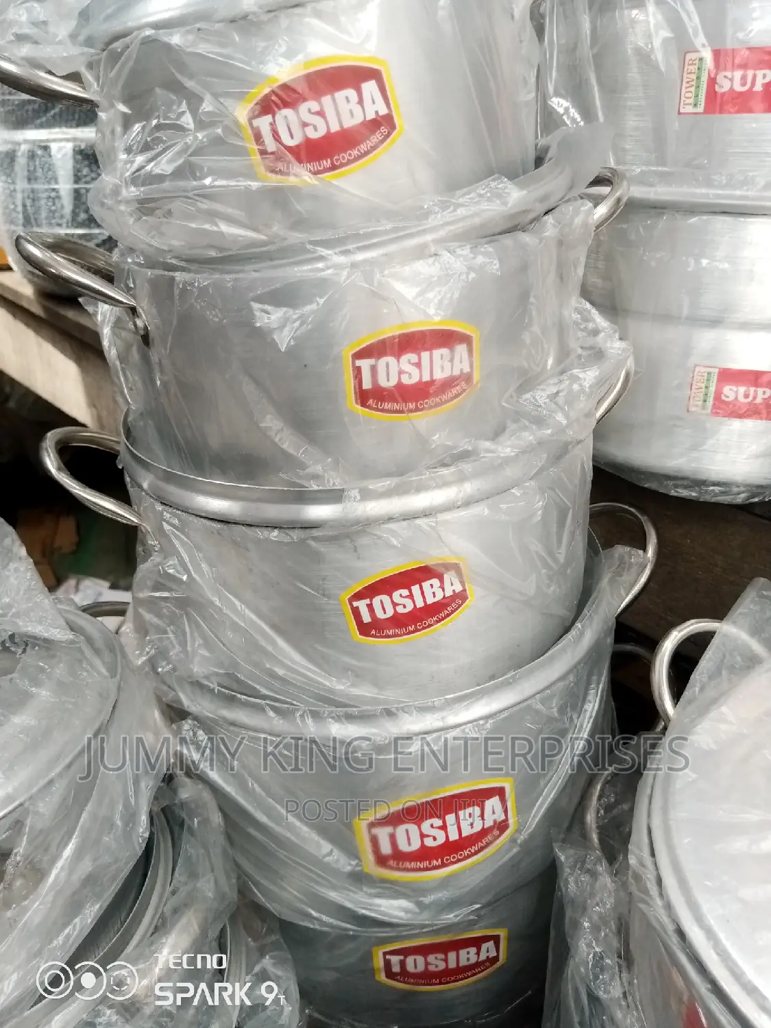 Toshiba 5 Sets Aluminum Cooking Pot
