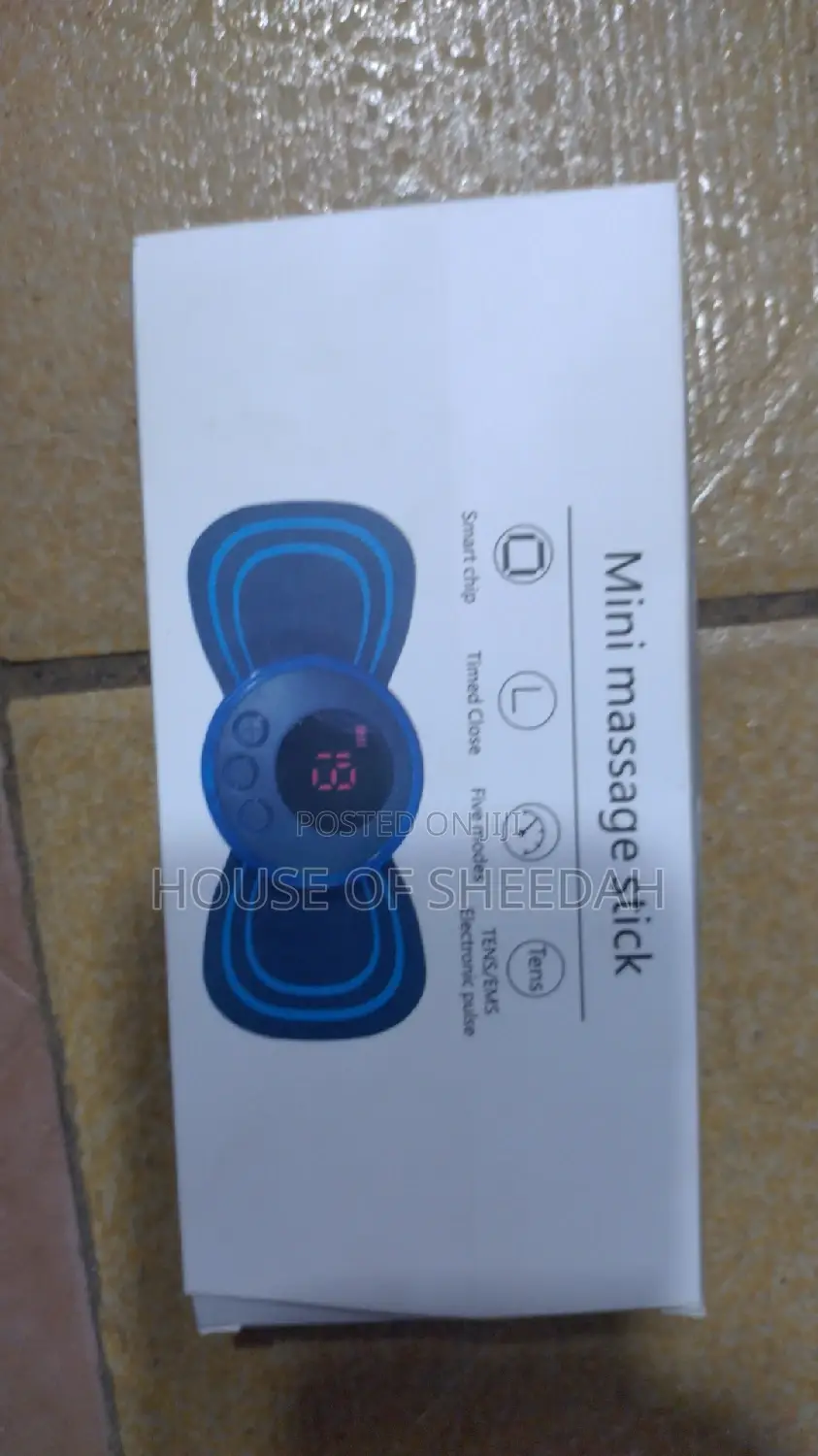 Rechargeable Mini Electric Neck Massager With Remote