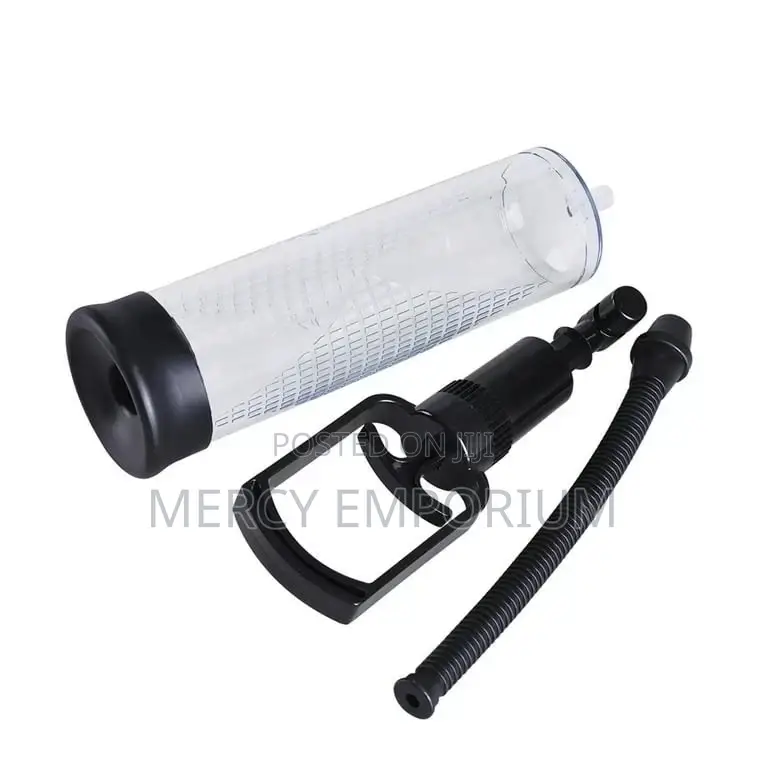 Manual Penis Enlargement Pump With a Trigger Handle + 3 Sea