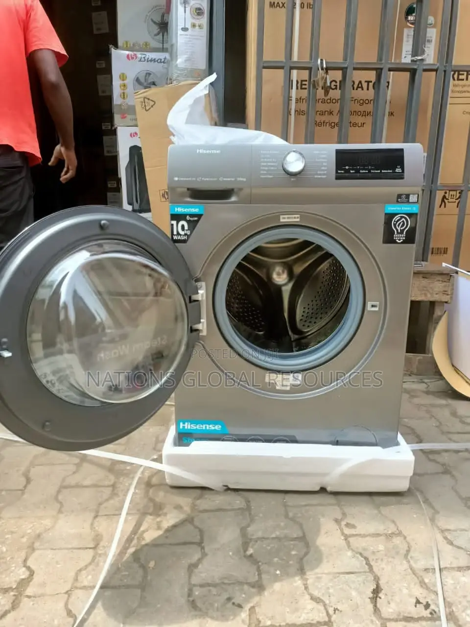 10 Kg Front Load Automatic Washing Machine