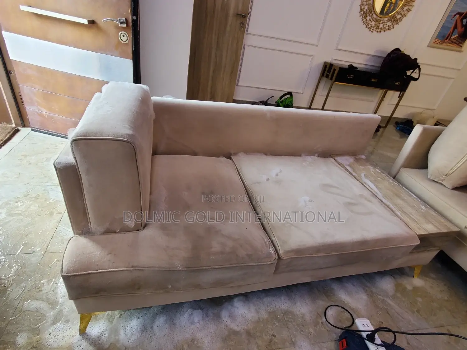 Couch Cleaning and Revamping