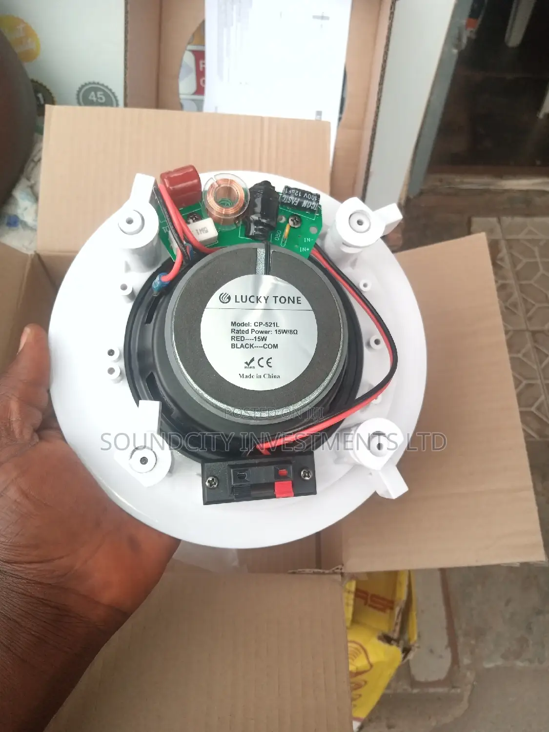 Lucky Tone 15w Ceiling Speaker.