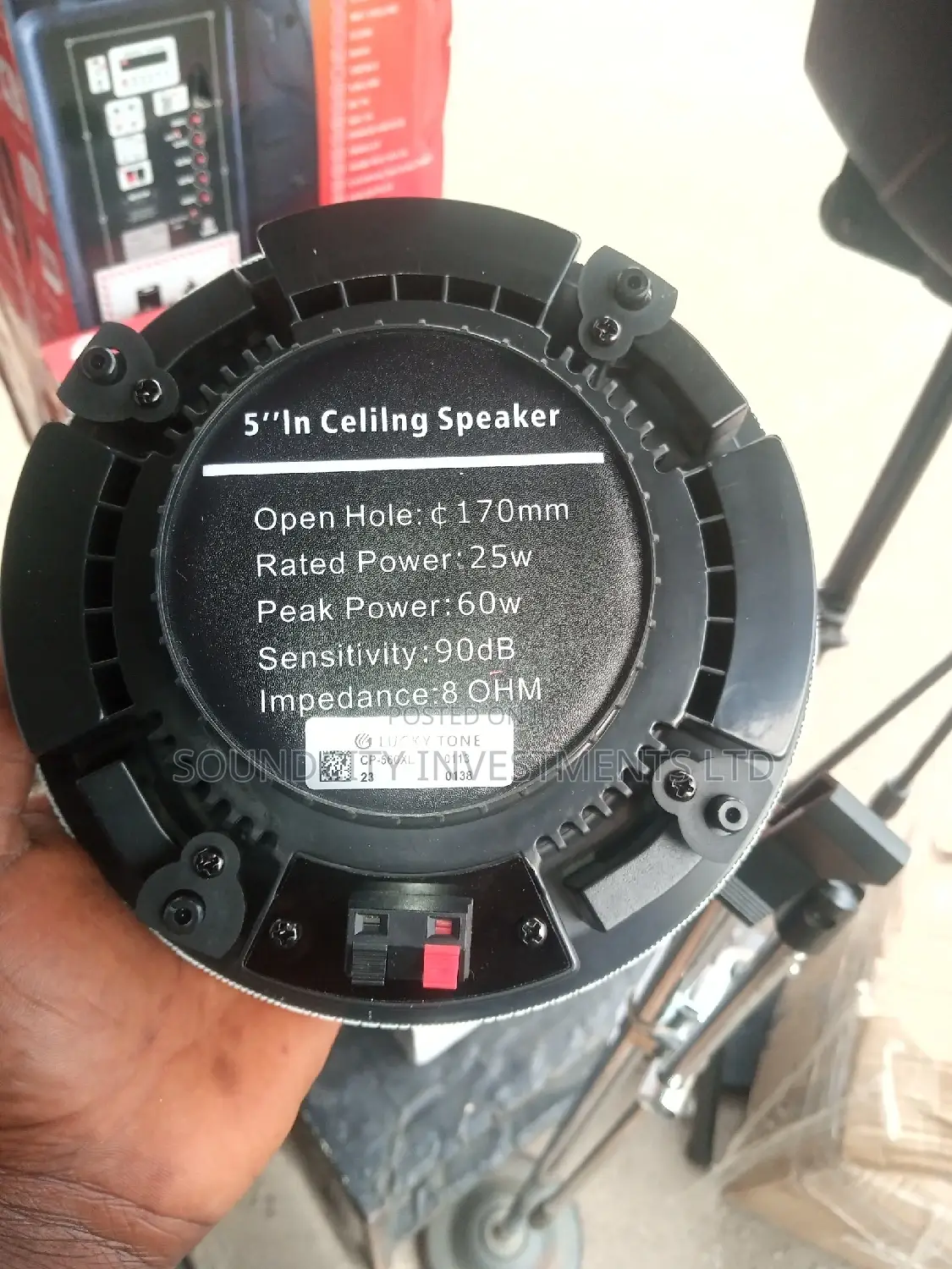 Lucky Tone 25w Ceiling Speaker